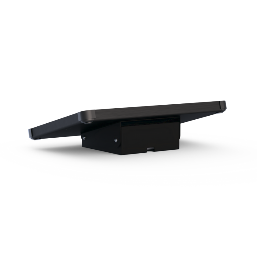 X Fixed Angle Desk Mount for Tablet with POE Pod Rear View